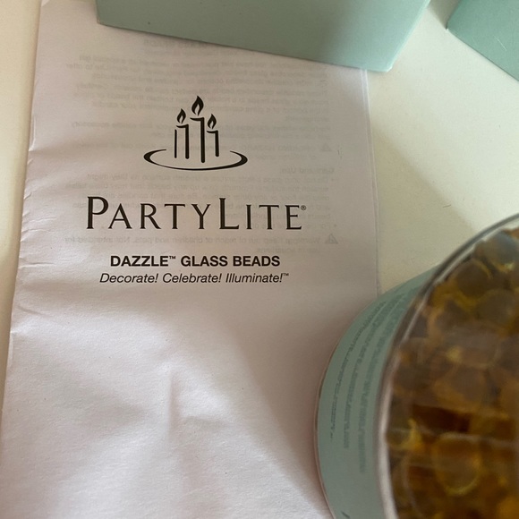 Partylite gold dazzle beads! - Picture 4 of 7